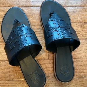 Black Tory Burch sandals size 8